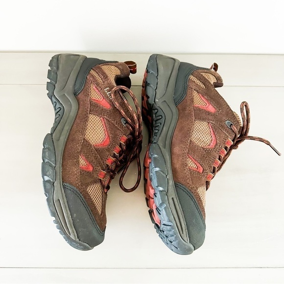 L.L.Bean Women’s Brown Dri-lex Waterproof Leather Hiking Shoes sz 7 - Picture 4 of 7
